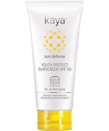 Youth Protect Sunscreen Cream SPF 50 PA++++ | UV A & UV B Protection | Non Sticky Sunscreen All Skin Types 50ml