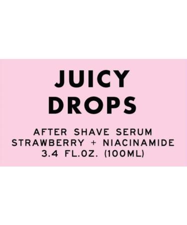 Juicy Drops After Shave Serum for Face & Body Hydrating Soothing Non-Greasy Post-Shave Care for All Skin Types 2 fl oz - Buy Online on GoSupps.com