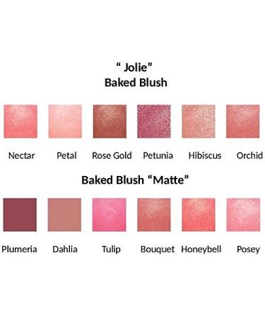 Jolie Radiant Marbleized Baked Blush in Posey (Matte) - Silky Smooth Cheek Color | Shop Now - Buy Online on GoSupps.com