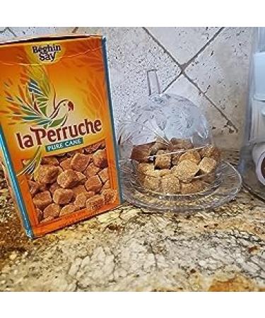 La Perruche Pure Cane Rough Cut Cubes Brown | 100% Cane | Ideal for Tea and Coffee | Perfect for Cafes and Hotels | 1kg (Pack of 3) - Buy Online on GoSupps.com