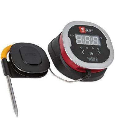 Weber Igrill 2 - Intelligent Bluetooth Meat Thermometer | 4 Connections Smartphone App Control Magnetic Holder | Best Grill Thermometer (7221) - Buy Online on GoSupps.com