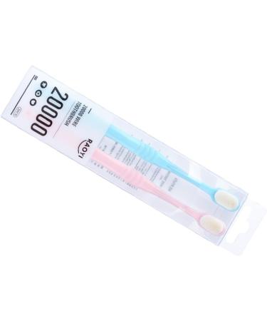 Mobestech 4-Piece Nylon Toothbrush Set with Dental Floss - Gum Care Toothbrushes for Adults & Pregnant Women - International Shipping Available - Buy Online on GoSupps.com
