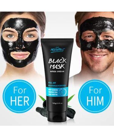 Effective Blackhead Remover Mask - Peel Off Black Mask with Bamboo Charcoal | Skin Cleansing & Acne Treatment - Buy Online on GoSupps.com