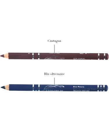 Helan I Colori - Flawless Blue Eyeliner Pencil with Vitamin E and Vegetable Oils for Long-Lasting Contouring and Shading - Smooth and Soft Bio Eye Pencil for Perfect Eye Make Up - Made in Italy Overseas Blue 1 count (Pack of 1) - Buy Online on GoSupps.com