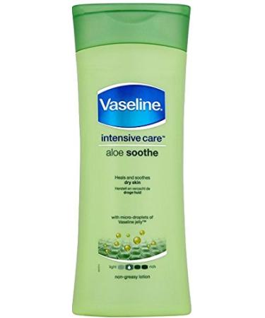 Vaseline Intensive Care Aloe Soothe Body Lotion - Pack of 6 (13.53 Oz / 400ml Each) with Aloe Vera - 13.53 Ounce - Buy Online on GoSupps.com