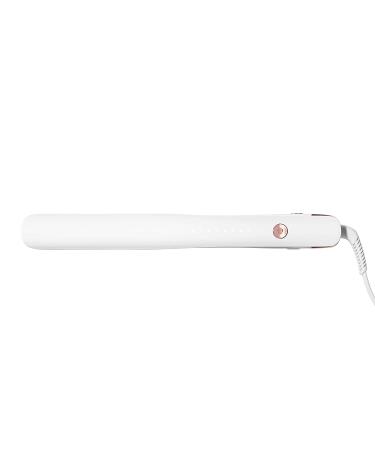 T3 Lucea 1 Professional Digital Ceramic Flat Iron (White/Rose Gold) | 9 Heat Settings for Straightening, Styling, and Curling - Ideal for All Hair Types - Buy Online on GoSupps.com