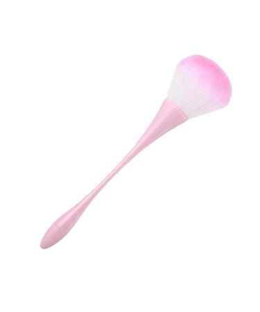 Vbnuyhim Powder Makeup Brush Blush Brush for Cheeks | Loose Powder Makeup Blush Brush | Nail Brushes and Cosmetics Face Makeup Tool for Contour Pink