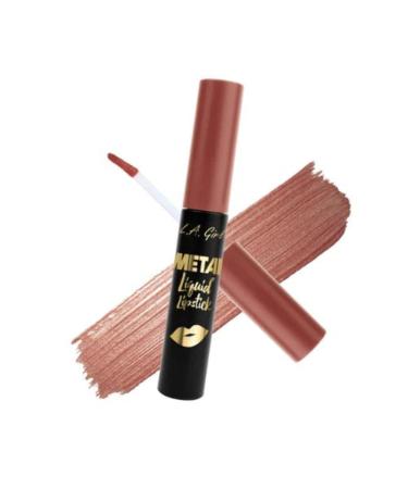 LA GIRL Metal Liquid Lipstick - Smolder