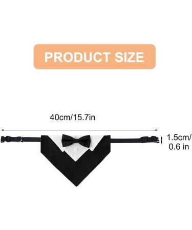 Dongker Dog Smoking Bandana Collar | Adjustable Wedding & Halloween Costumes for Small Medium Large Dogs | International Shipping - Buy Online on GoSupps.com