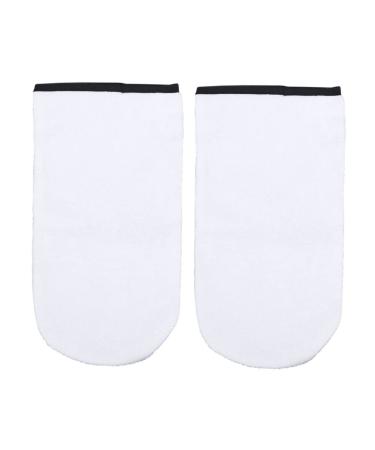 Ipetboom Coton Blancs pour Soins Mains et Travail Cire Mitaines Bain Mains Paraffine Spa