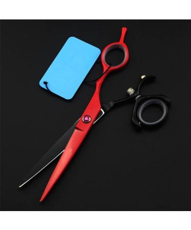 Hair Cutting Scissors Shears 6 Inch Professional Japan Steel Rotate Red Cut Hair Scissors Haircut Scissor Thinning Barber Cutting Shears Hairdresser Scissors (Color : Set) - Buy Online on GoSupps.com