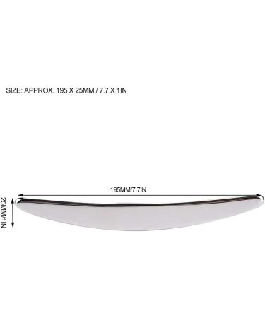 304 Stainless Steel Gua Sha Board - Acupuncture Massager Tool for Whole Body Relief | Face Neck Back & Shoulders | Reduce Tiredness & Restore Wellness - Buy Online on GoSupps.com