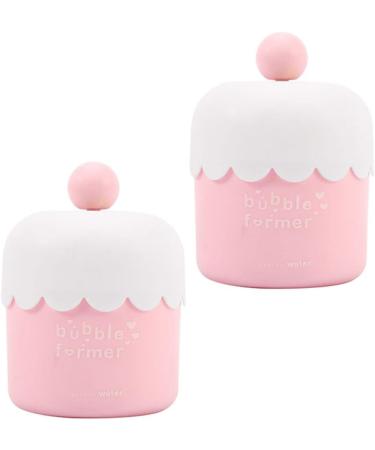 6pcs Makeup Cups Soap Whip Bubbling Foaming Tool Facial Making Using Device Maker Foamer Bottles Bathroom Foam Former Bubble Manual Dispenser Travel Pink Cup Empty Chic - Buy Online on GoSupps.com