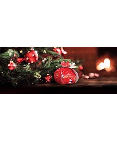 The English Soap Company Vintage Wrapped Shea Butter Soap Reindeer & Fir Tree - Mulled Wine 200g - Buy Online on GoSupps.com