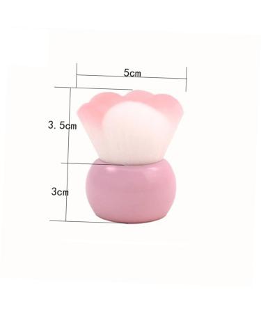 FRCOLOR 2pcs Professional Makeup Brushes - Travel Nail & Cosmetic Tools in Pink | Foundation & Powder Brushes - Buy Online on GoSupps.com