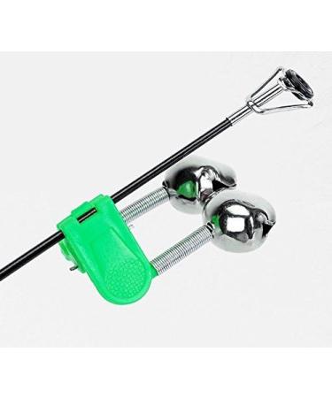 Persei 50pcs Fishing Bite Alarms - Green Fishing Rod Stalk Bells Clamp Tip ABS Accessory - Buy Online on GoSupps.com