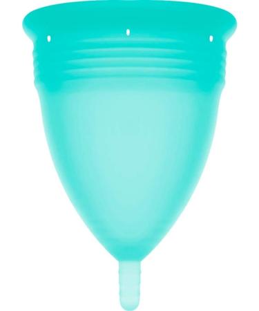 STERCUP COPA Menstrual Cup - Silicone Size S in Aquamarine | Eco-Friendly & Comfortable Period Solution - Buy Online on GoSupps.com