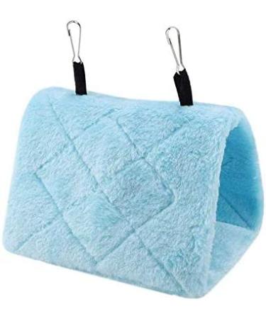 Magnoloran 2 Pack Bird Nest House Hammock Sleeping Bed for Parrot Parakeet Cockatiel - Blue & Grey - Buy Online on GoSupps.com