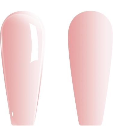 Vishine Gel Nail Polish Nude Pink Gel Polish Sheer Neutral Color Jelly Gel Nail Polish Natural Translucent Soak Off U V Gel Nails Nail Art French Manicure at Home Color E022 - Buy Online on GoSupps.com