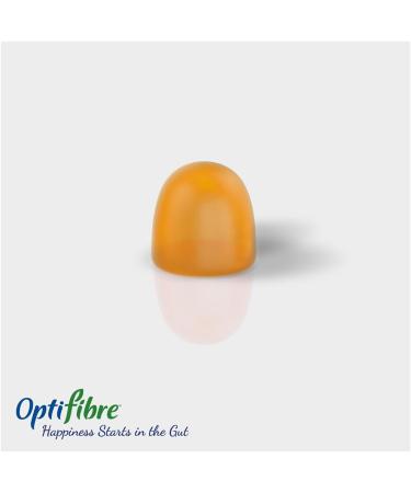 OptiFibre Peach Flavour Prebiotic Gummies | 60 Vegan Gummies | 2 Months Supply | Adults & Kids 4+ | Fiber Supplement - Buy Online on GoSupps.com