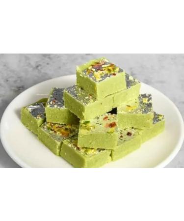 Festival Special Premium (Green Pista Barfi 1kg) Delicious Indian Traditional Sweets To Sweeten Up Your Celebration Best Gift For All Occasions Marriage Diwali Holi Raksha Bandhan Sold By Kidzbuzz - Buy Online on GoSupps.com