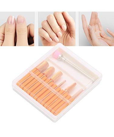 7PC Nail Art Grinding Heads | Manicure Polishing Bits & Accessories for Perfect Nail Care - Buy Online on GoSupps.com