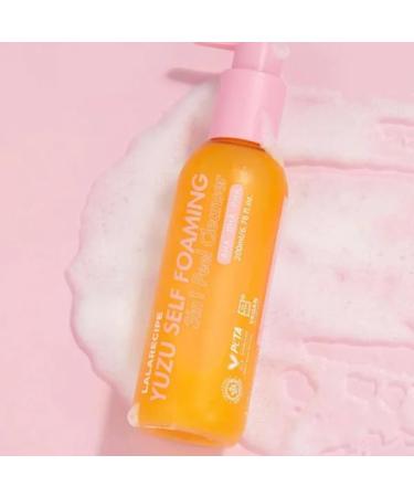 LALARECIPE Yuzu Self Foaming 3in1 Cleanser 200ml - Buy Online on GoSupps.com
