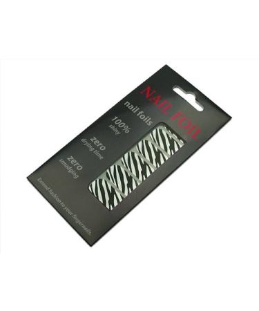 Self -adhesive nail film White Tiger