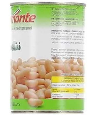 La Fiammante Cooked Italian Cannellini Beans 400g - Buy Online on GoSupps.com