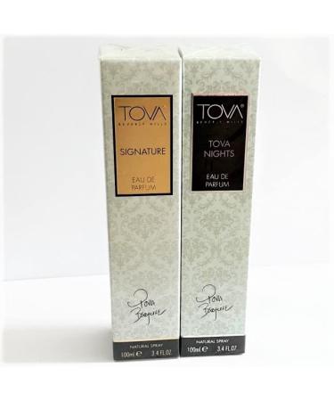 Tova Signature Eau De Parfum Spray 3.4oz & Tova Nights Eau De Parfume Spray 3.4oz Gift Set- Sealed New - Buy Online on GoSupps.com