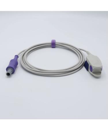 Sino-k Compatible Infinium Direct-Connect Adult Finger Clip SpO2 Sensor 3m 6-Pin FDA/CE Approved