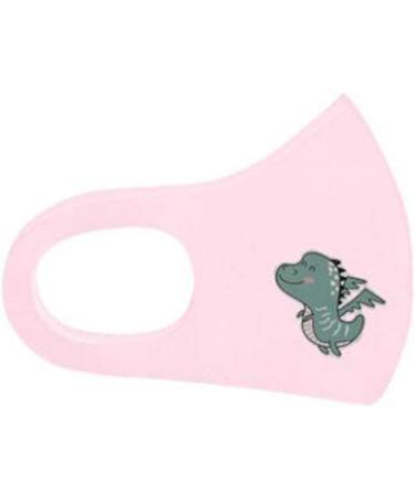 Riou 10 PCs Kids Washable Reusable Cotton Masks - Dustproof Mouth & Nose Protection for Boys & Girls (Pink) - International Shipping Available - Buy Online on GoSupps.com