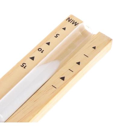 Lingshi Wooden Hourglass - 15-Minute Timer for Sauna Use | International Shipping Available - Buy Online on GoSupps.com