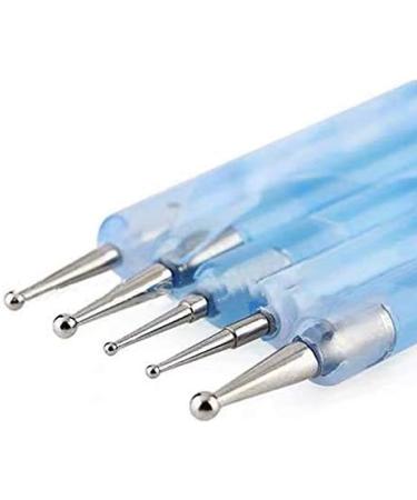 iFutniew 10 Wave Bar Chain Link Needle Point Pen Point Drill Pen Can Be Used to Embellish Gel Nail Skills - Buy Online on GoSupps.com