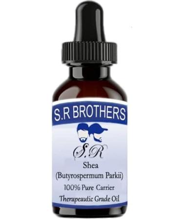 SR Brothers Shea Butter Oil 30ml | Pure & Natural Therapeutic Carrier Oil for Skin & Hair - Buy Online on GoSupps.com