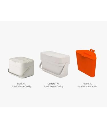 Joseph Joseph IW2 Compostable Bags - 50 Pack for Food Waste Biodegradable 4L Garbage Bags - Eco-Friendly & White - Buy Online on GoSupps.com