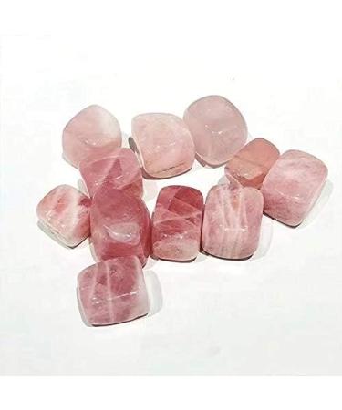 Natural Polished Rose Quartz Cube Tumbled Crystal Stones 10pc Obelisk - Buy Online on GoSupps.com