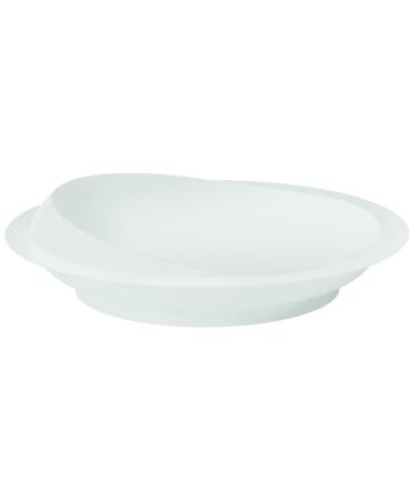 Mobility Choices White Scoop Plate with Non-Slip Suction Base