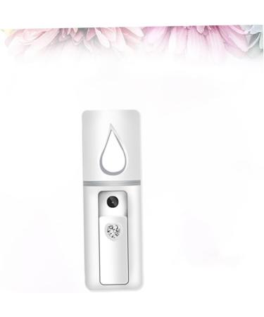 Beatifufu 2pcs Face Sprayer Cool Face Mist Steamer Mini Face Humidifier Handheld Facial Sprayer White - Buy Online on GoSupps.com