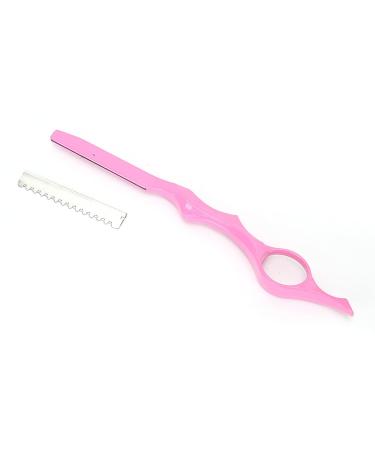 Stainless Steel Hair Styling Razor for Men | Pink Thinning Knife & Shaving Tool | International Shipping - Buy Online on GoSupps.com