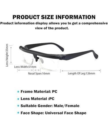 Buy Flex Focus Glasses - Adjustable Dial Vision & Lenses (2PCS) | International Shipping Available - Buy Online on GoSupps.com