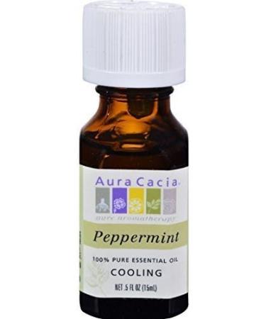 Peppermint Natural .5 OZ - Pure Essential Oil for Aromatherapy & Wellness | Shop Internationally - Buy Online on GoSupps.com