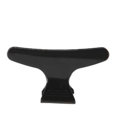 Buy Durable Hair Section Claw Clamps - 12pcs Black Butterfly Clips for Hairdressing | International Shipping Available - Buy Online on GoSupps.com