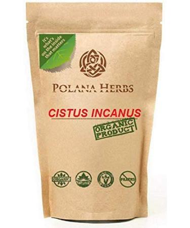 Organic Cistus Incanus Loose Leaf Hebal Tea Polyphenol Rich Detox Cleanse Antioxidants Immune System Booster (350g pack) 12.35 Ounce (Pack of 1)