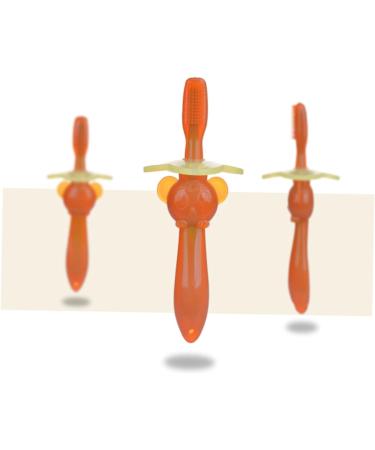 Buy BUIFULSIC 2-in-1 Silicone Children's Toothbrush Safe Travel Tools for Newborn Oral Care - Buy Online on GoSupps.com