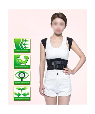 n/a Posture Correction Belt Shoulder Waist Corrector Adjustable Adult Nylon Black Posture Correction Belt (Color : Black Size : XXL Code) Handmade Full moon lofty ambition - Buy Online on GoSupps.com