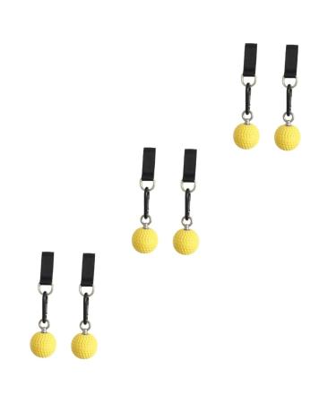 Magiclulu 6 sentences Passage handle Exercise training ball ball to strengthen the hand finger strengthen handle trainer balls portable digital scales grip trainer handle steel sports fitness accessories