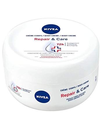 Nivea Body Cream - Repair & Care - Pack of 6 (6 x 300 ml) 300 ml (Pack of 6)