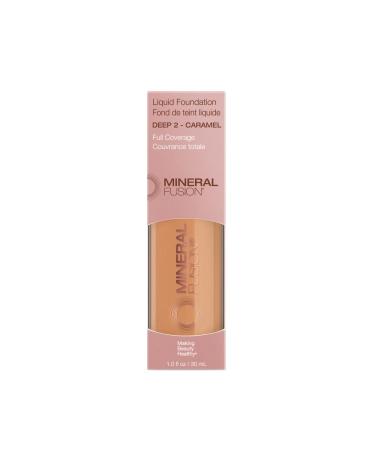 Mineral Fusion Liquid Foundation Deep 2 - 1 Fl Oz (Pack of 1) - Buy Online on GoSupps.com