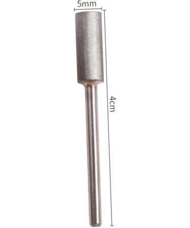 Healeved 1pc Tungsten Steel Grinding Head Steel Manicure Drill Bits Nail Bits for Nail Drill Nail Polishing Heads Pedicure Tools Electric Manicure Head Manicure Grinding Head Alloy 4x0.5cm Silver - Buy Online on GoSupps.com